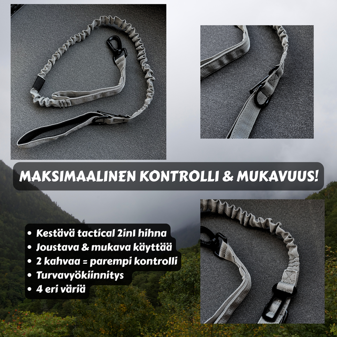 Parempaa hallintaa ja mukavuutta jokaiselle lenkille