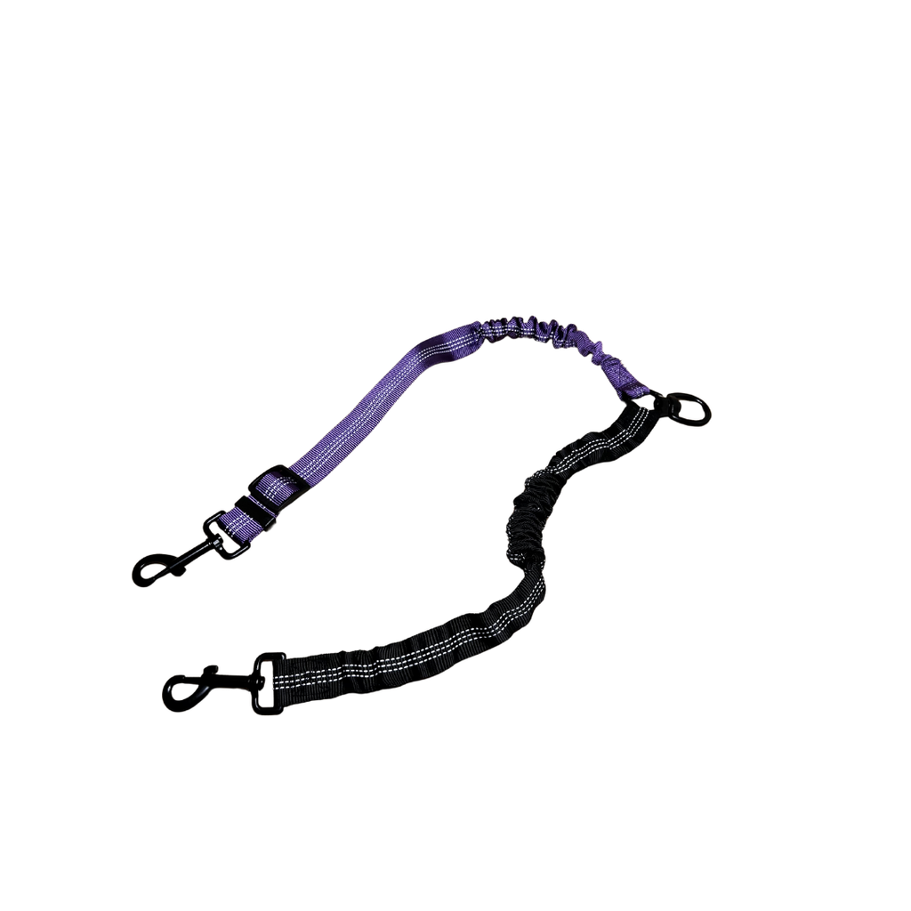 MovaPaw DuoWalk – Elastic Double Leash for Two Dogs