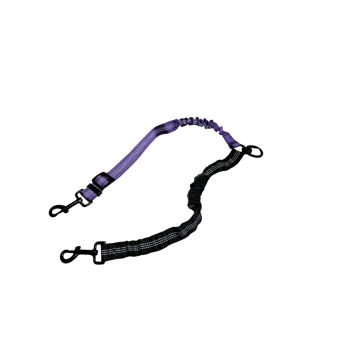 MovaPaw DuoWalk – Elastic Double Leash for Two Dogs