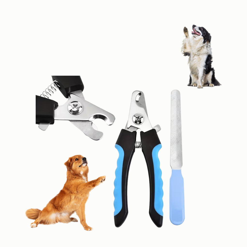 MovaPaw Care Nail Clippers & Nail File – Dog Nail Grooming Set